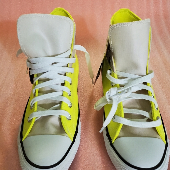 Converse, men, shoes, lemon venom, white yellow 💛 - Picture 7 of 8
